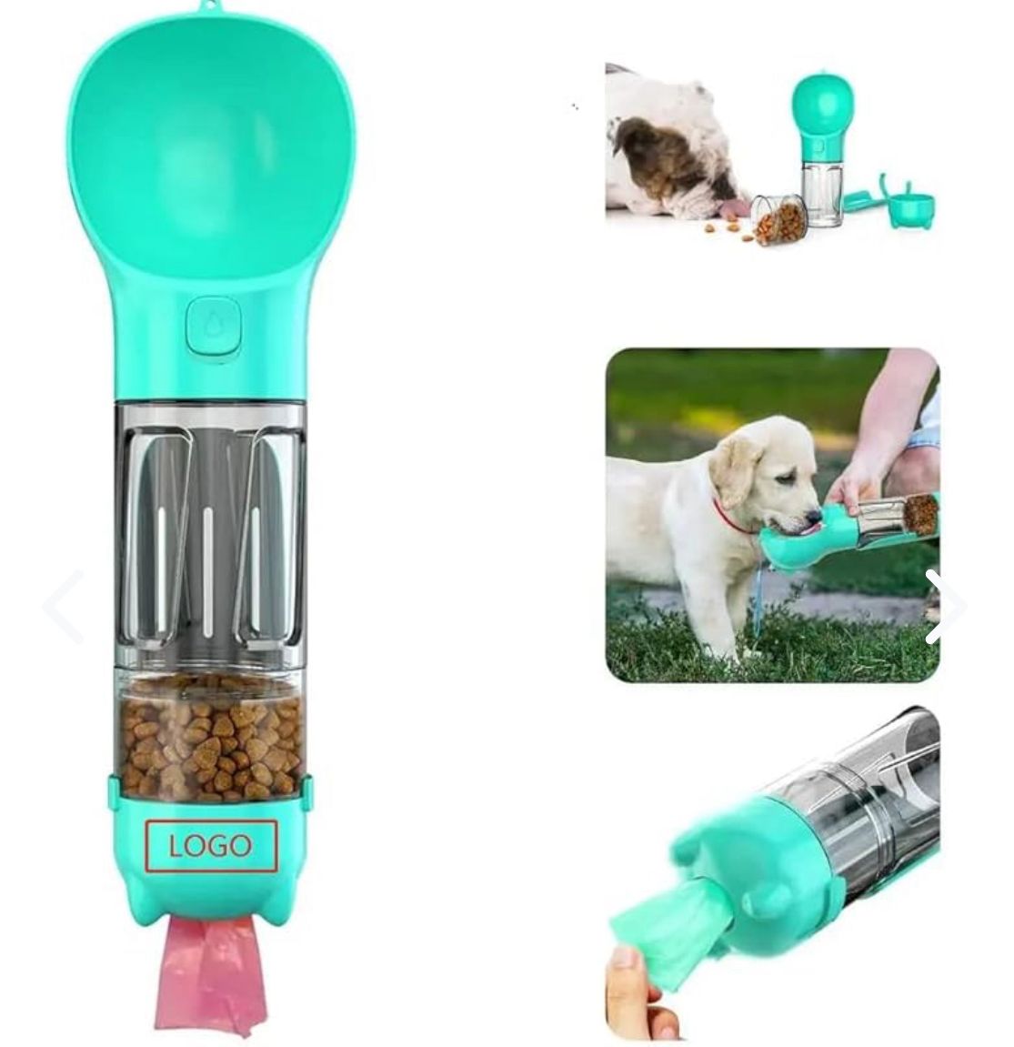 Botella Multifuncional para mascotas